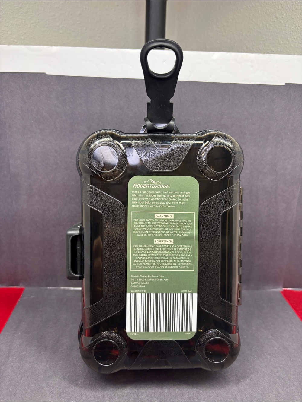 Adventure Ridge Water Tight Storage IPX6 Tested Case. - Picture 2 of 2